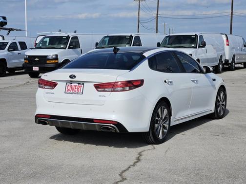 Snow White Pearl 2016 Kia Optima SXL Turbo