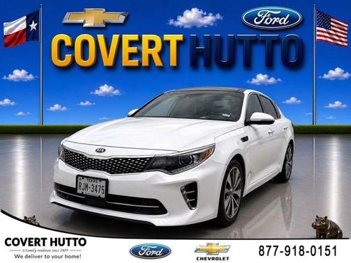Snow White Pearl 2016 Kia Optima SXL Turbo