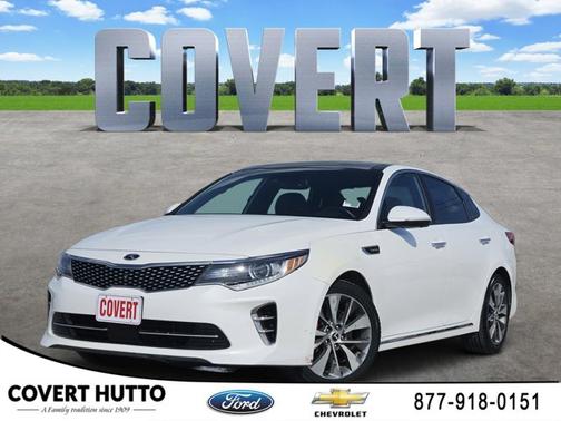 Snow White Pearl 2016 Kia Optima SXL Turbo