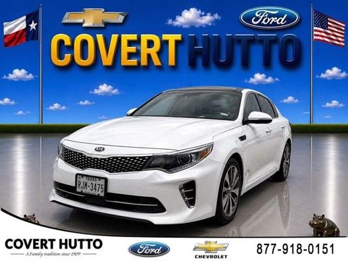 Snow White Pearl 2016 Kia Optima SXL Turbo