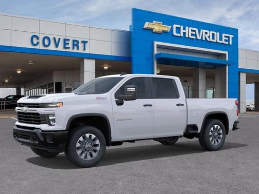 Summit White 2026 Chevrolet Silverado 2500 Custom