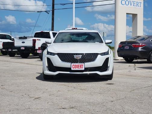 Crystal White Tricoat 2023 Cadillac CT5 Premium Luxury