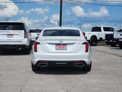 Crystal White Tricoat 2023 Cadillac CT5 Premium Luxury