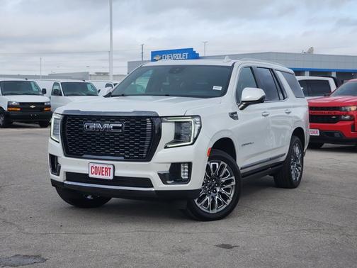 White Frost Tricoat 2023 GMC Yukon Denali Ultimate