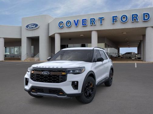 Space White Metallic 2026 Ford Explorer Tremor