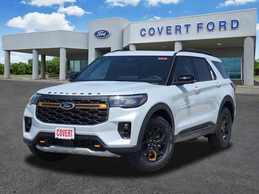 Space White Metallic 2026 Ford Explorer Tremor