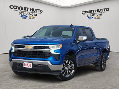 Glacier Blue Metallic 2022 Chevrolet Silverado 1500 1LT