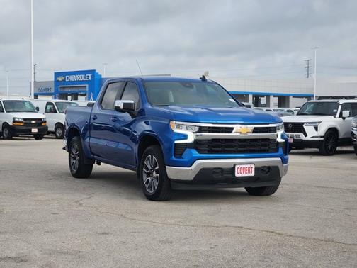 Glacier Blue Metallic 2022 Chevrolet Silverado 1500 1LT