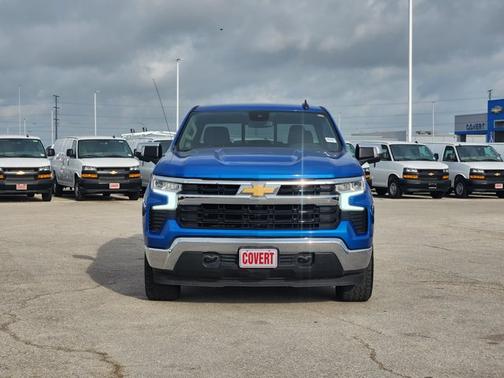 Glacier Blue Metallic 2022 Chevrolet Silverado 1500 1LT