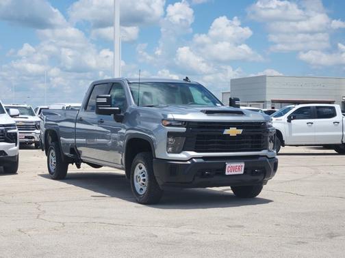 Sterling Gray Metallic 2024 Chevrolet Silverado 2500 Work Truck