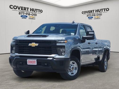 Sterling Gray Metallic 2024 Chevrolet Silverado 2500 Work Truck