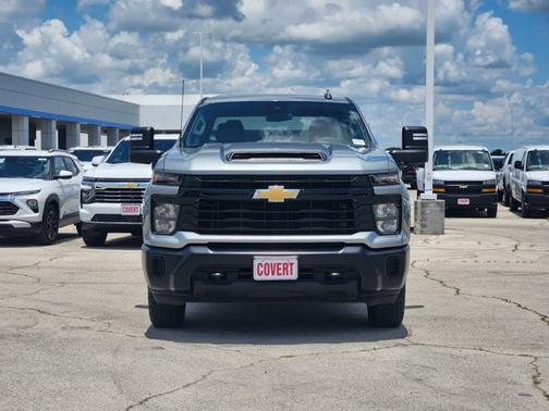 Sterling Gray Metallic 2024 Chevrolet Silverado 2500 Work Truck