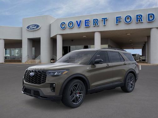 Marsh Gray 2026 Ford Explorer ST-Line