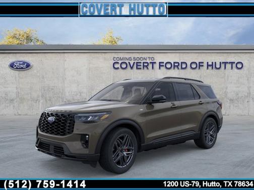 Marsh Gray 2026 Ford Explorer ST-Line
