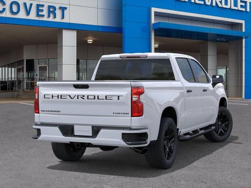 Summit White 2026 Chevrolet Silverado 1500 Custom
