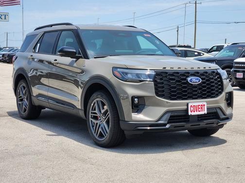 Marsh Gray 2026 Ford Explorer ST-Line