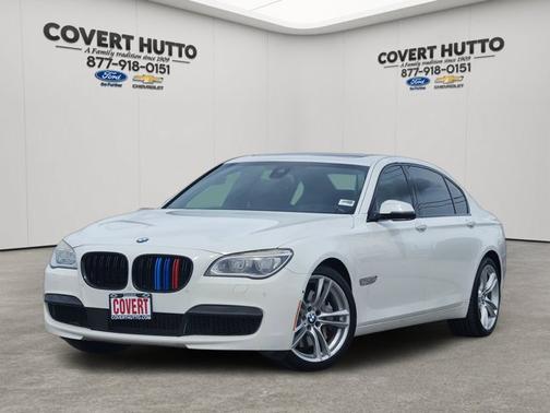 White 2015 BMW 750 Li