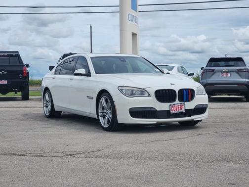 White 2015 BMW 750 Li