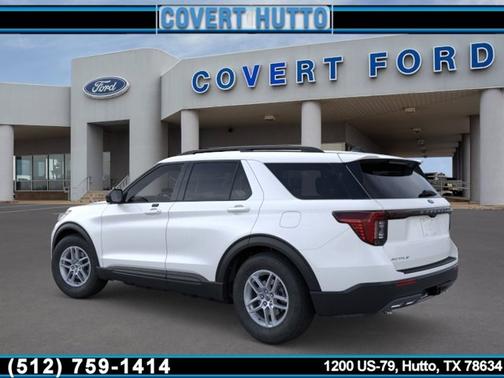 Star White Metallic Tri-Coat 2026 Ford Explorer Active
