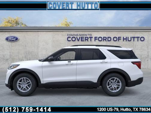 Star White Metallic Tri-Coat 2026 Ford Explorer Active
