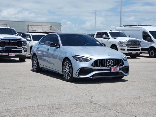 Silver 2024 Mercedes-Benz C-Class AMG C 43