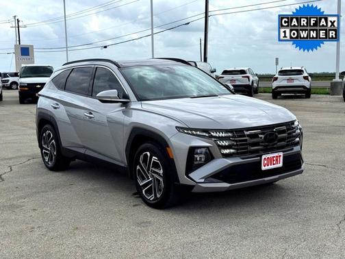 Shimmering Silver 2025 Hyundai TUCSON Limited