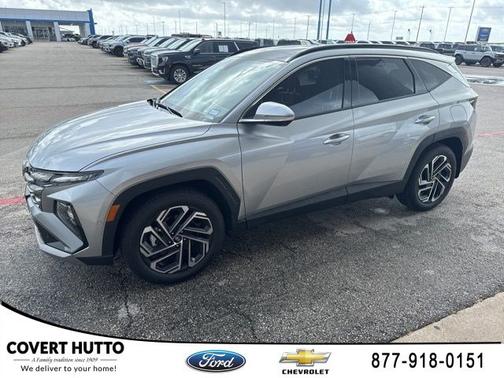 Shimmering Silver 2025 Hyundai TUCSON Limited