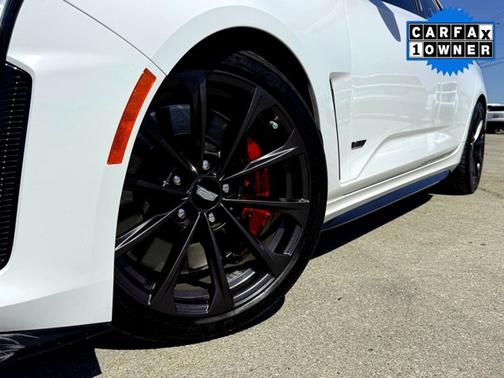 Summit White 2022 Cadillac CT4-V Blackwing