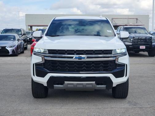 Summit White 2021 Chevrolet Tahoe Commercial