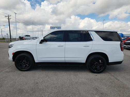 Summit White 2021 Chevrolet Tahoe Commercial