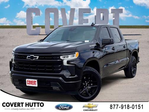 Black 2022 Chevrolet Silverado 1500 RST