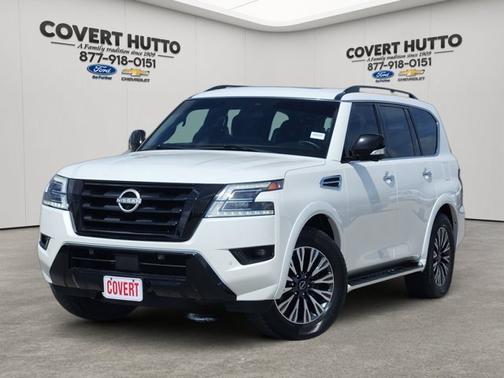 Aspen White Tricoat 2023 Nissan Armada SL