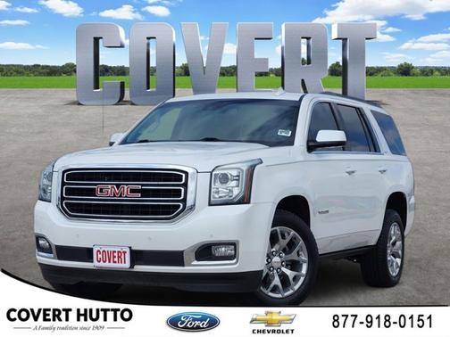 White Frost Tricoat 2018 GMC Yukon SLT