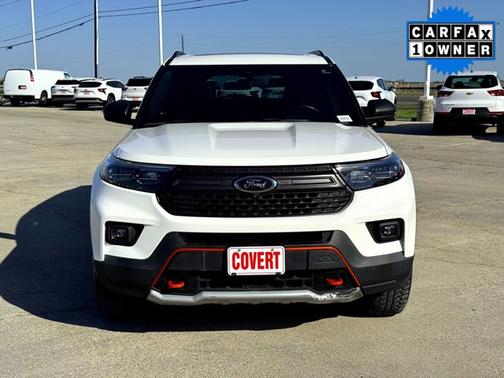White 2021 Ford Explorer Timberline