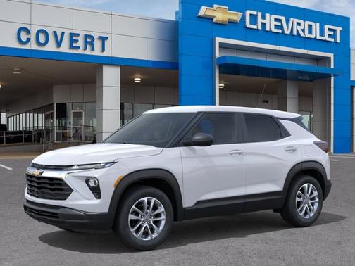 Summit White 2026 Chevrolet Trailblazer LS