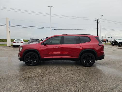 Volcanic Red Tintcoat 2026 GMC Acadia FWD Elevation