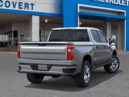 Sterling Gray Metallic 2026 Chevrolet Silverado 1500 Custom