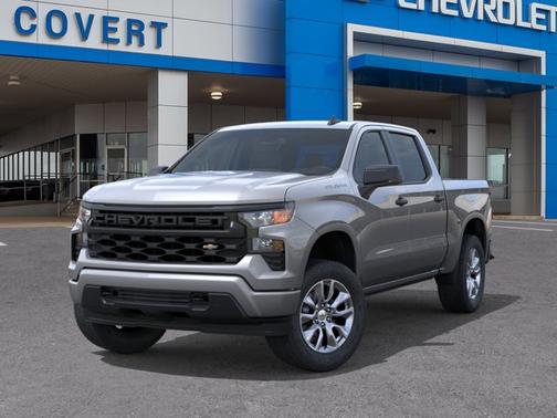 Sterling Gray Metallic 2026 Chevrolet Silverado 1500 Custom