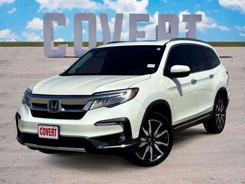White 2019 Honda Pilot Elite
