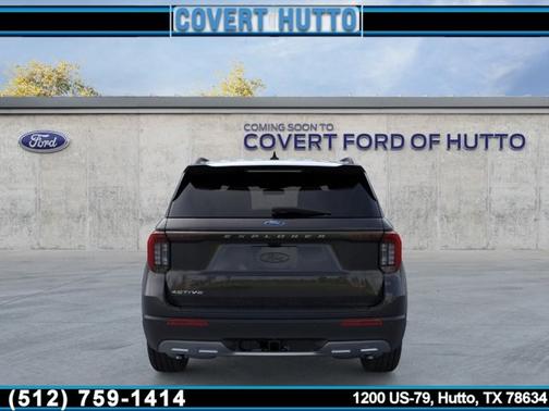 Agate Black Metallic 2026 Ford Explorer Active