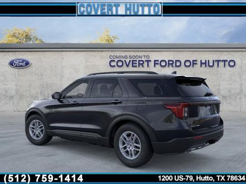 Agate Black Metallic 2026 Ford Explorer Active