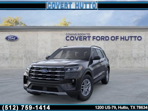Agate Black Metallic 2026 Ford Explorer Active