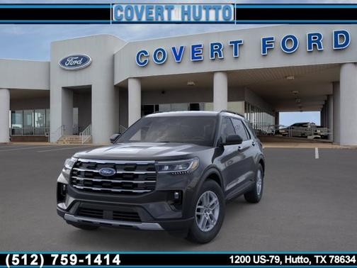 Agate Black Metallic 2026 Ford Explorer Active