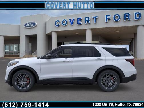 Space White Metallic 2026 Ford Explorer ST-Line