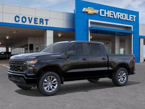 Black 2026 Chevrolet Silverado 1500 Custom