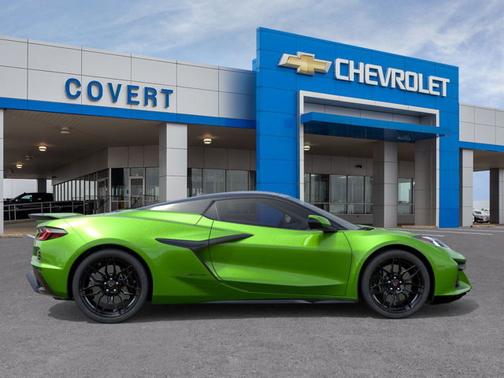 Roswell Green Metallic 2026 Chevrolet Corvette 3LZ