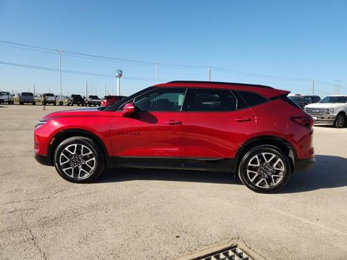 Radiant Red Tintcoat 2025 Chevrolet Blazer RS