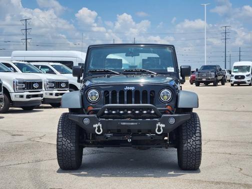 Black 2008 Jeep Wrangler X