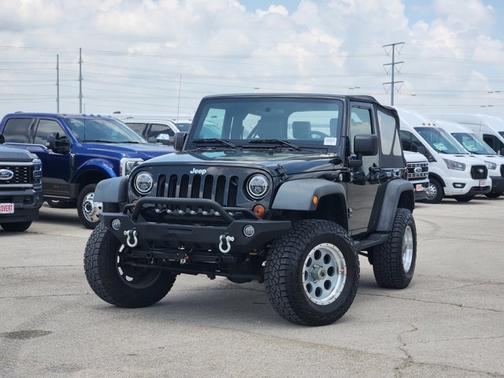 Black 2008 Jeep Wrangler X
