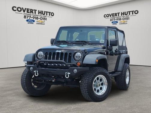 Black 2008 Jeep Wrangler X